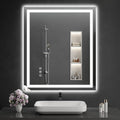 LED Bathroom Mirrors 36"x40" Bathroom Mirror by WISSMILESHOME