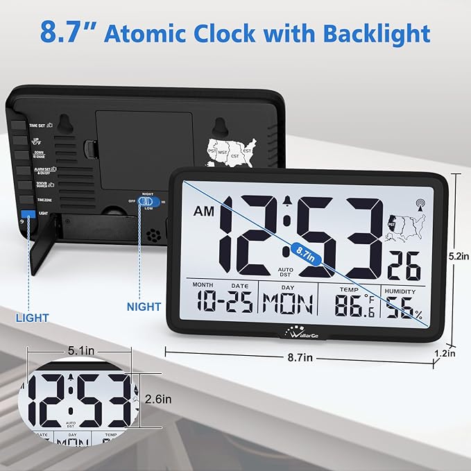 WallarGe Atomic Wall Clock - Image 2