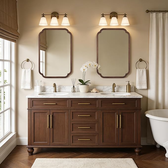 WallBeyond Wood Bathroom Mirror - Image 8
