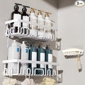 Veken Shower Caddy 3-Pack, Advanced Rustproof Design, No Drilling Adhesive by Veken