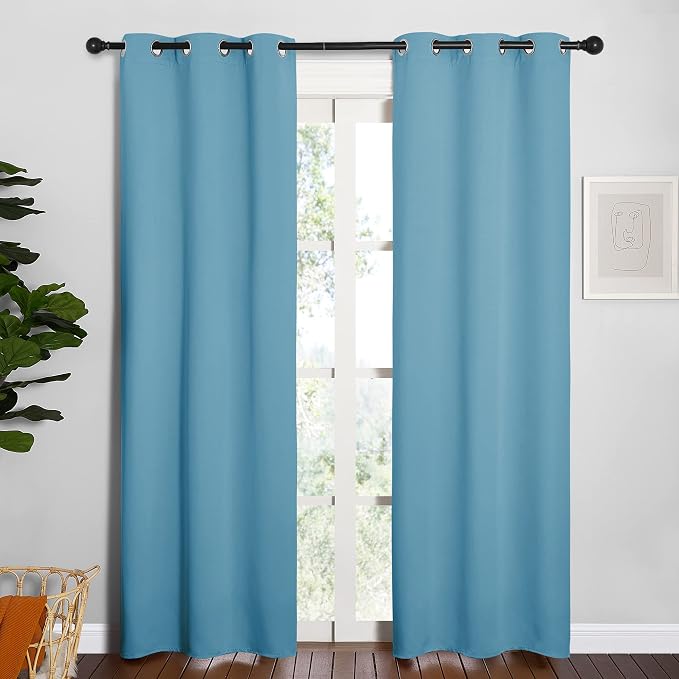NICETOWN Thermal Curtains for Kids Room, Window Treatment Thermal Insulated - Image 2
