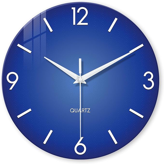 XFM Modern Wall Clock 16 Inch Silent Non-Ticking Wall Clocks Battery Operated by XFMWallClock