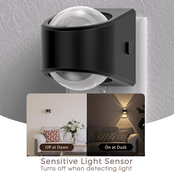 Briignite Projector Night Light, Night Lights Plug into Wall, Soft White - Image 4
