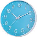 Wall Clocks Battery Operated 8 inch Modern Wall Clock, Silent Non Ticking Wall by Unknown