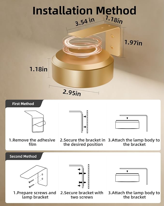 EZVALO Picture Lights for Wall, Rechargeable Battery Magnetic Poster Lights - Image 8