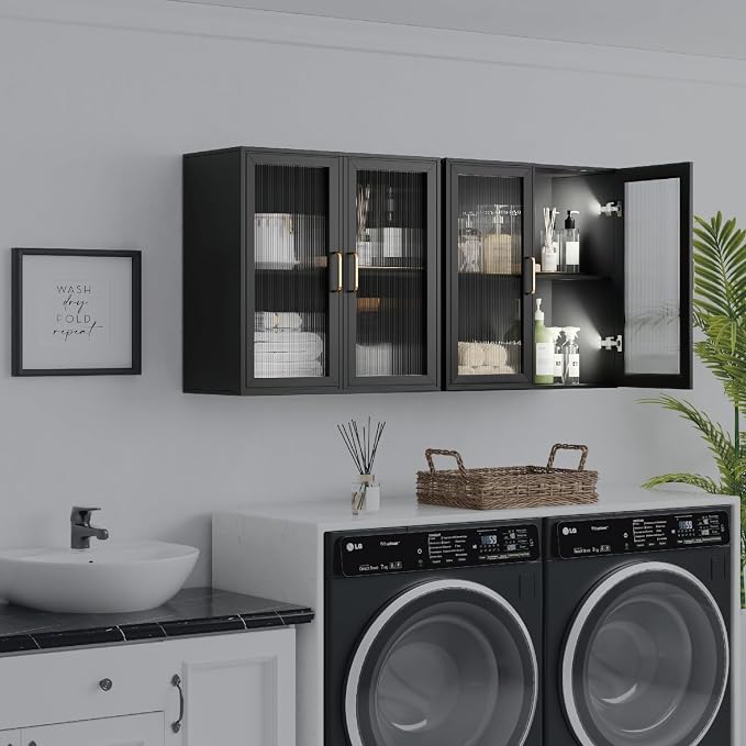 Furnaza LED Wall Storage Cabinets - Image 3