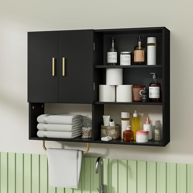 Bathroom Wall Cabinet Wood Large Wall Mounted Medicine Cabinet by Tltaroni