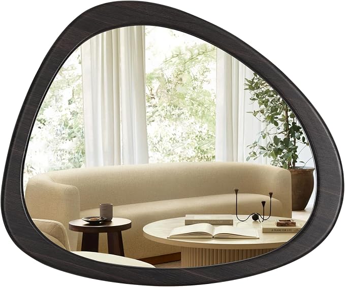 WallBeyond Asymmetrical Mirror, Irregular Wall Mirror, Wall Mirrors Decorative by WallBeyond