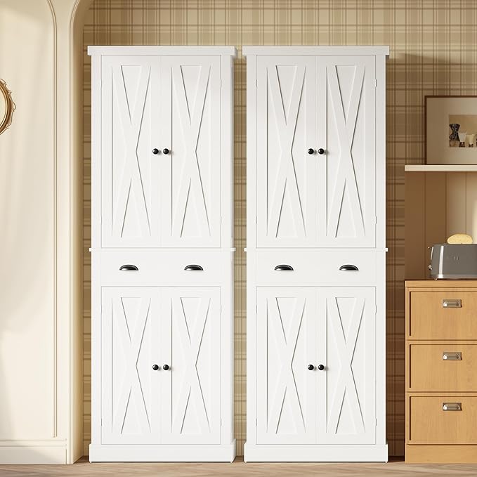 IRONCK Kitchen Pantry Storage Cabinet 72.6" H x 24" W, - Image 2