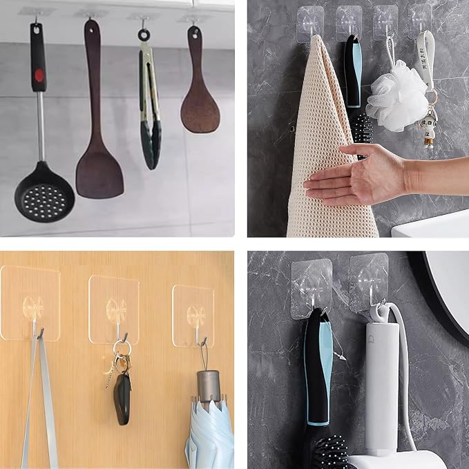 Latoxcaa Heavy Duty Adhesive Wall Hooks - Image 8
