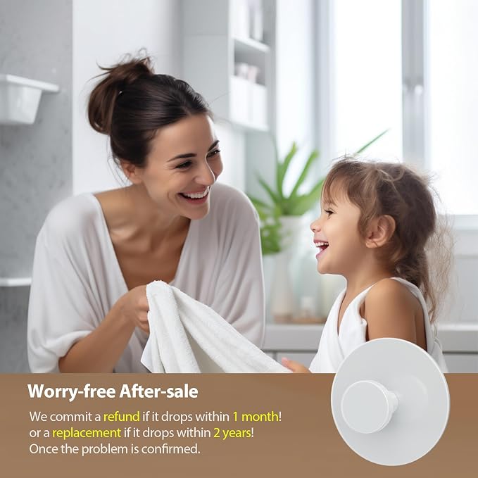 bussdis White Adhesive Wall Hook - Image 6