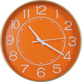 HZDHCLH Small Wall Clocks Battery Operated, Quartz Movement, Silent Non Ticking by HZDHCLH