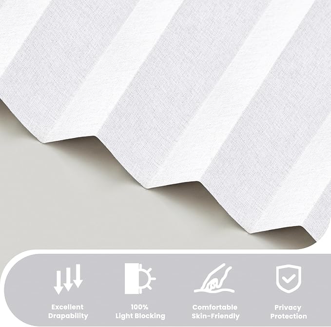 AJAZZ Blackout Accordion Doors Curtain - Image 7
