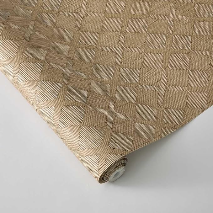 Tempaper x Jeremiah Brent Textured Hoffmann Faux Sisal Removable Peel and Stick - Image 8