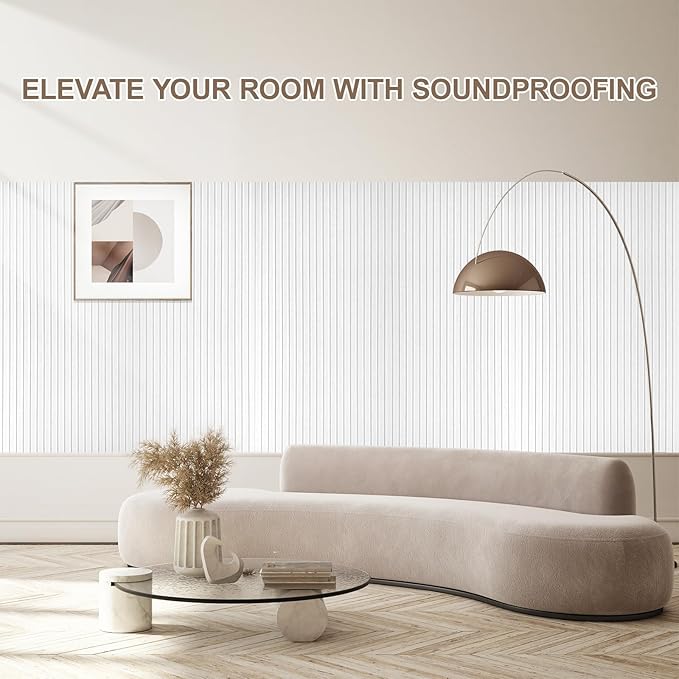 10 Packs Acoustic Panels, Large 47" X 24" X 0.38" Soundproof Wall Panels - Image 2