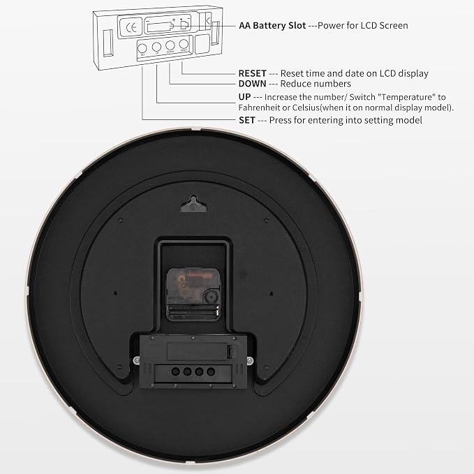 Foxtop Digital and Analog Learning Clock - Image 9