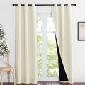 NICETOWN Living Room Completely Shaded Draperies, Privacy Protection & Noise by NICETOWN