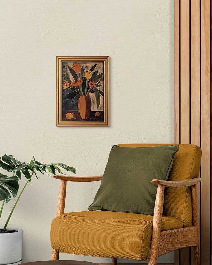 VIYYIEA Vintage Gold Framed Wall Art - Image 7