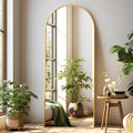 Dewfig Arched Full Length Mirror, Full Body Mirrors by YourSpacePerfectlyReflected