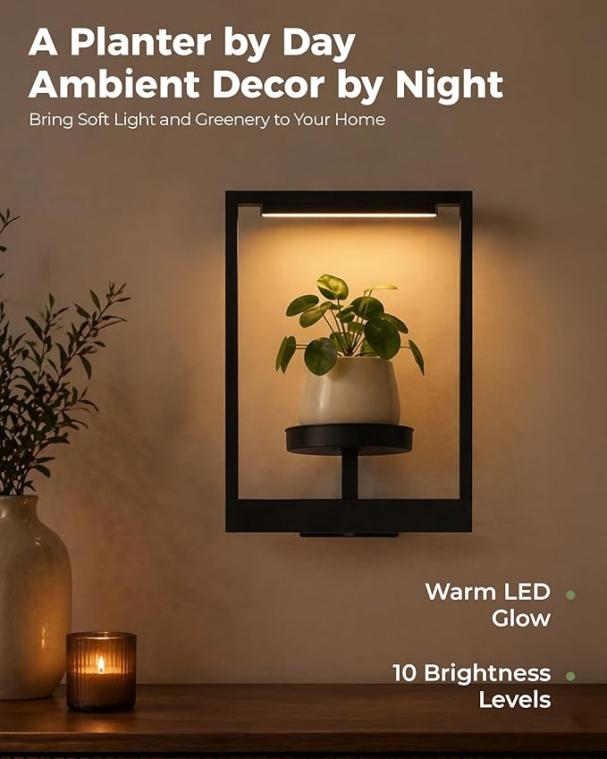 Bamworld Hanging Planters for Indoor Plants Wall Decor Outdoor Living Room - Image 5