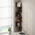 Furinno Rossi 5-Tier Floating Corner Shelf by Furinno-FitsYourSpaceFitsYourBudget