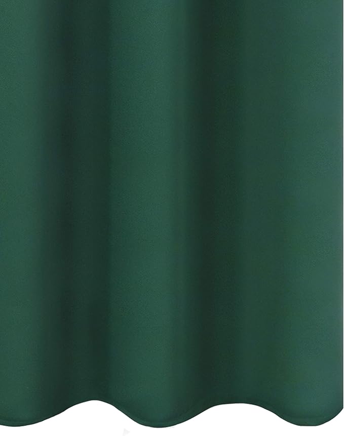 LEMOMO Dark Green Thermal Blackout Curtains/42 x 72 Inch/Set of 2 Panels Room - Image 8