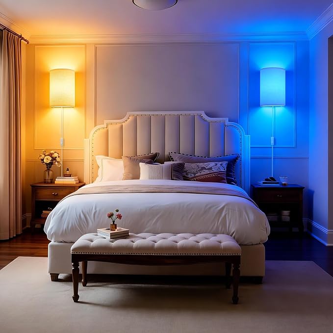 Plug in Wall Sconces Set of Two: Wall Lights - Image 9