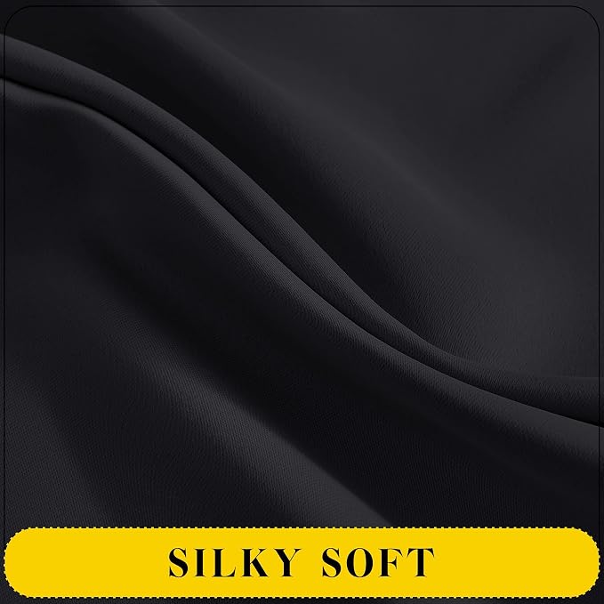 NICETOWN Black Blackout Curtains - Image 8