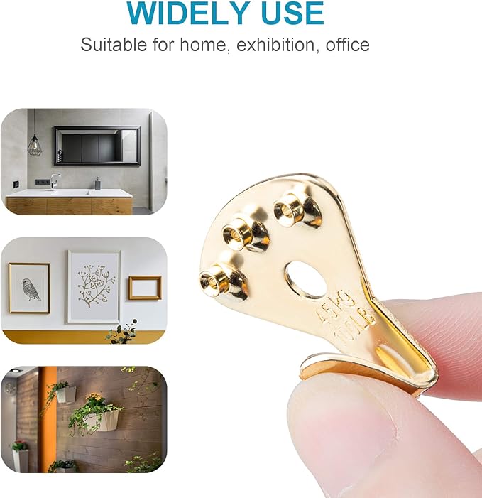 10Pcs Heavy Duty Picture Hangers - Image 4