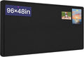 Extra Large Bulletin Board, 95 X 47 inches Cork Board by Hrrtyueg