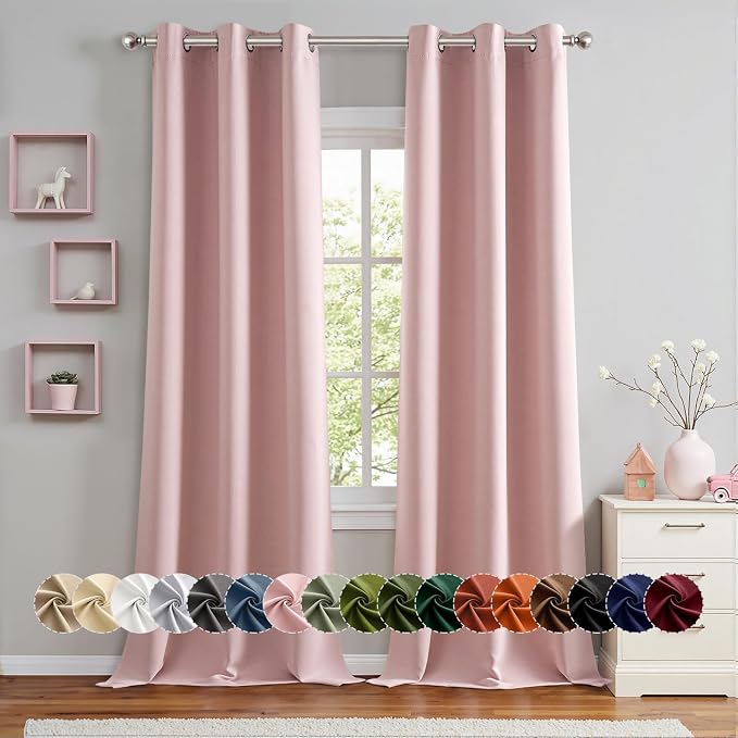 MIULEE Blackout Curtains for Bedroom Living Room 2 Panels, Thermal Insulated by MIULEE