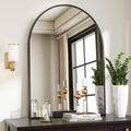 VooBang Arched Wall Mirror, 30 x 38 inch Arch Bathroom Mirror, Wall Mounted by VooBang