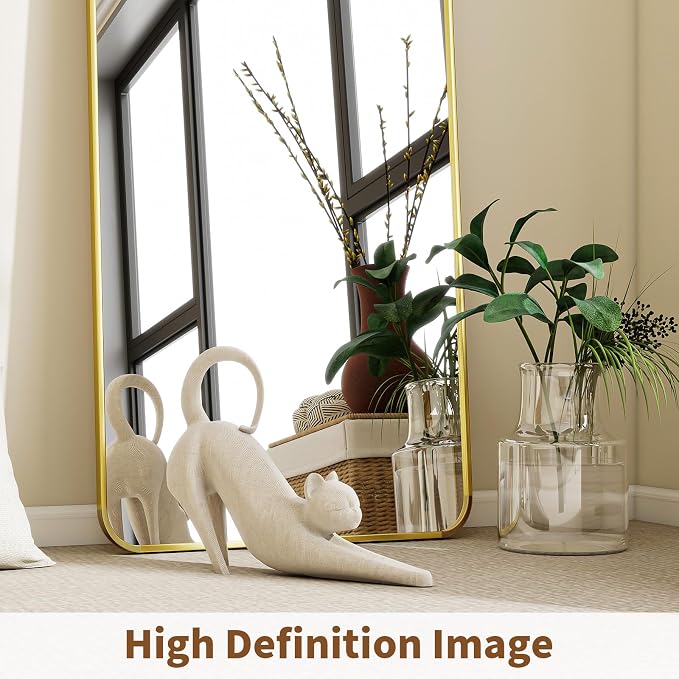 BEAUTYPEAK Full Length Mirror, Suitable - Image 2