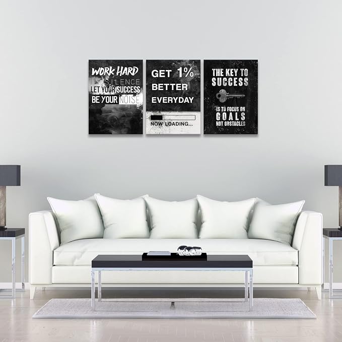 KAWAHONE Success Canvas Wall Art - Image 7