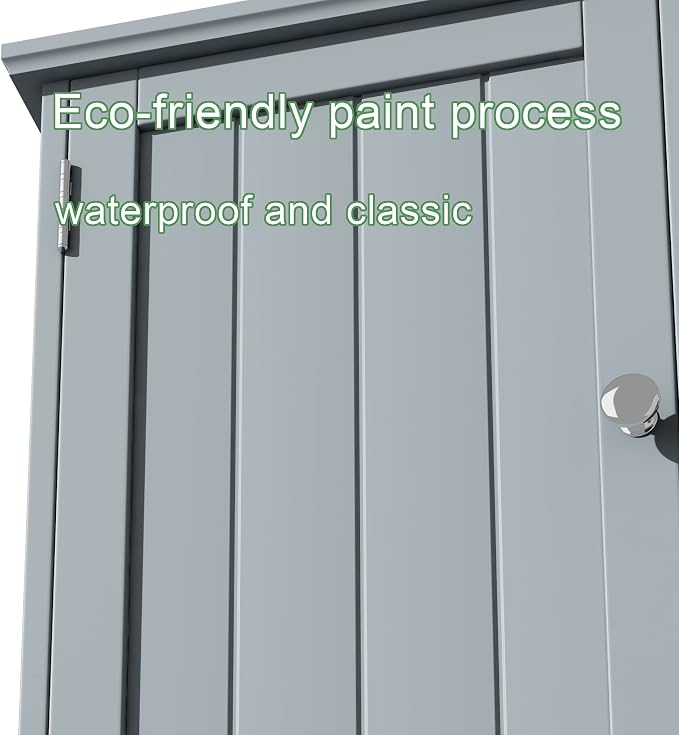 ChooChoo Bathroom Cabinet Wall Mounted 2-Door - Image 7