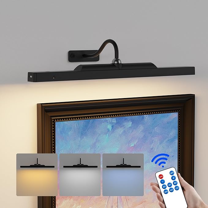 Dimmable Cordless Picture Light by Craftersmark