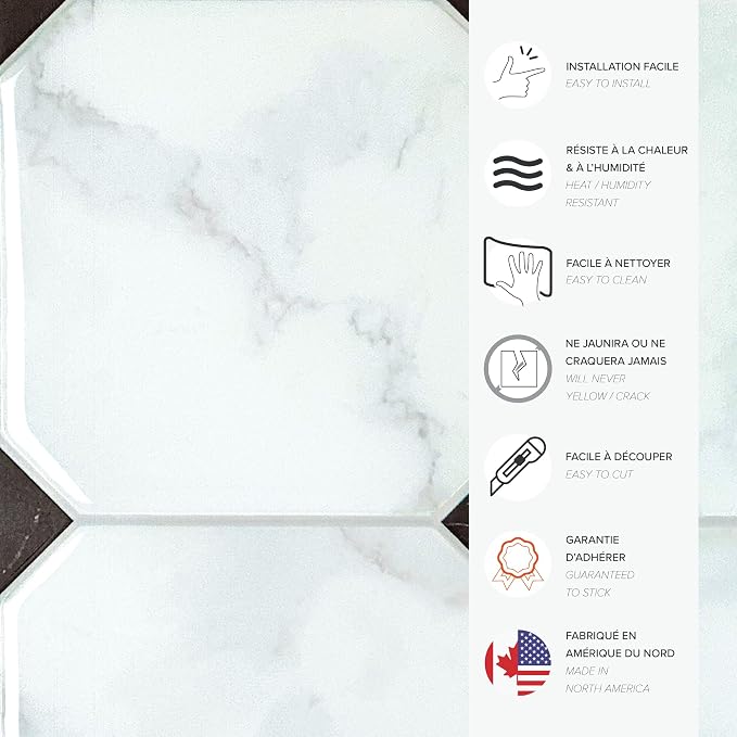 SMART TILES Peel and Stick Backsplash - Image 6