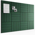 Bumusty Large Cork Board Alternative-48 x 36" Felt Bulletin Board Tiles by BUMUSTY