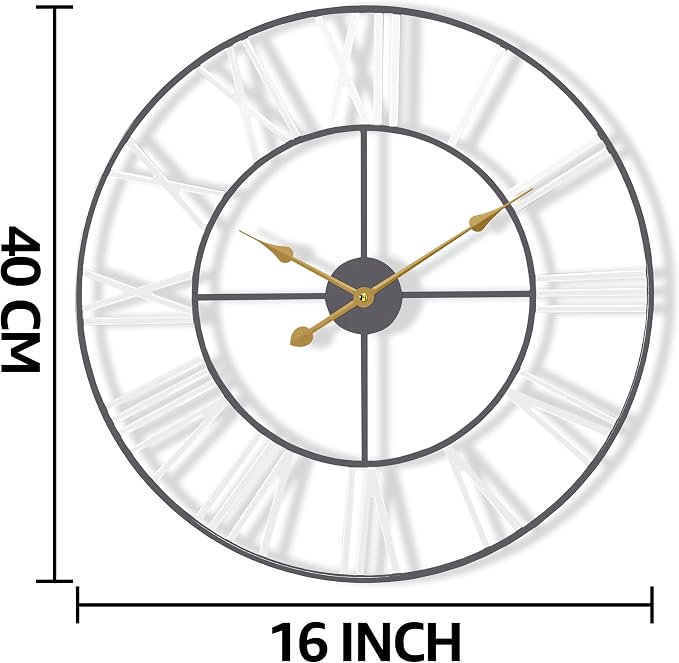 Sorbus Large Wall Clock for Living Room Decor - Image 3