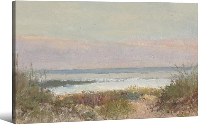 Nature Ocean Scenery Wall Art Beach Landscape Posters Vintage Coastal Aesthetic by rumlud