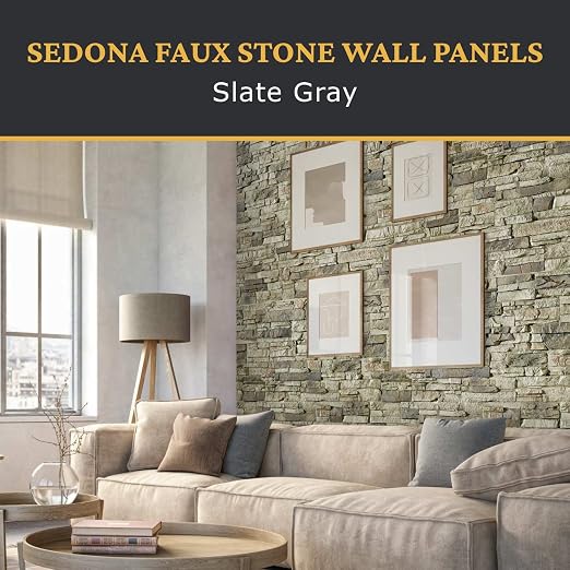 AZ Faux High-Density Polyurethane Faux Stone Wall Covering Panels - Image 2