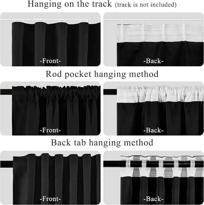 RYB HOME Total Blackout Curtain - Image 4