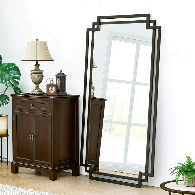 30" x 59" Large Wall Mirror for Decor, Hang Vertically or Horizontally - Image 3