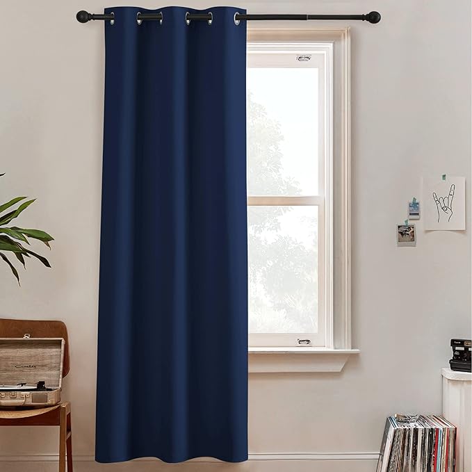 RYB HOME Blackout Curtains 96 inches Long Thermal Insulated Energy Efficient by RYBHOME