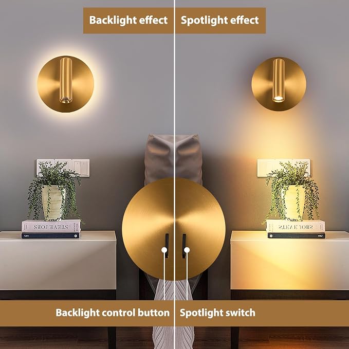 ZEROUNO Wall Mount Reading Light - Image 2