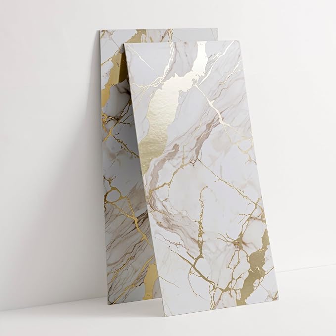 Haimin Wall Panels Peel and Stick 10 Pieces 23.6x11.8in Lightweight Backsplash - Image 2