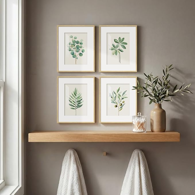 Framed Sage Green Botanical Wall - Image 6