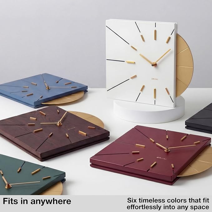 Driini Clocks Mid Century Modern Wall Clock - Image 6