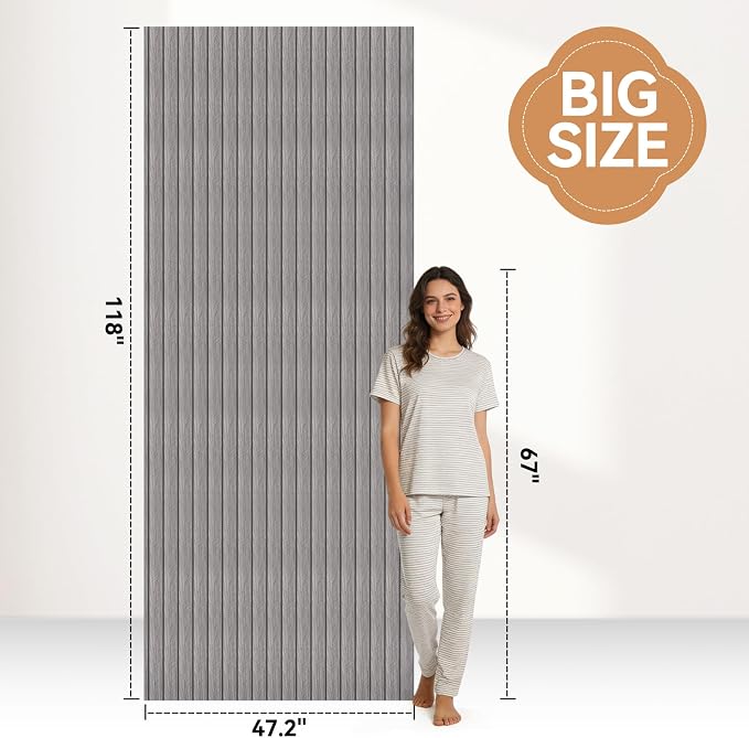 KASARO Peel and Stick Backsplash Wall Tile, 118 × 47 inch Self-Adhesive Thicker - Image 4