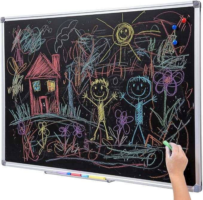 36 x 48 Inch School Large Black Chalkboard - Image 6